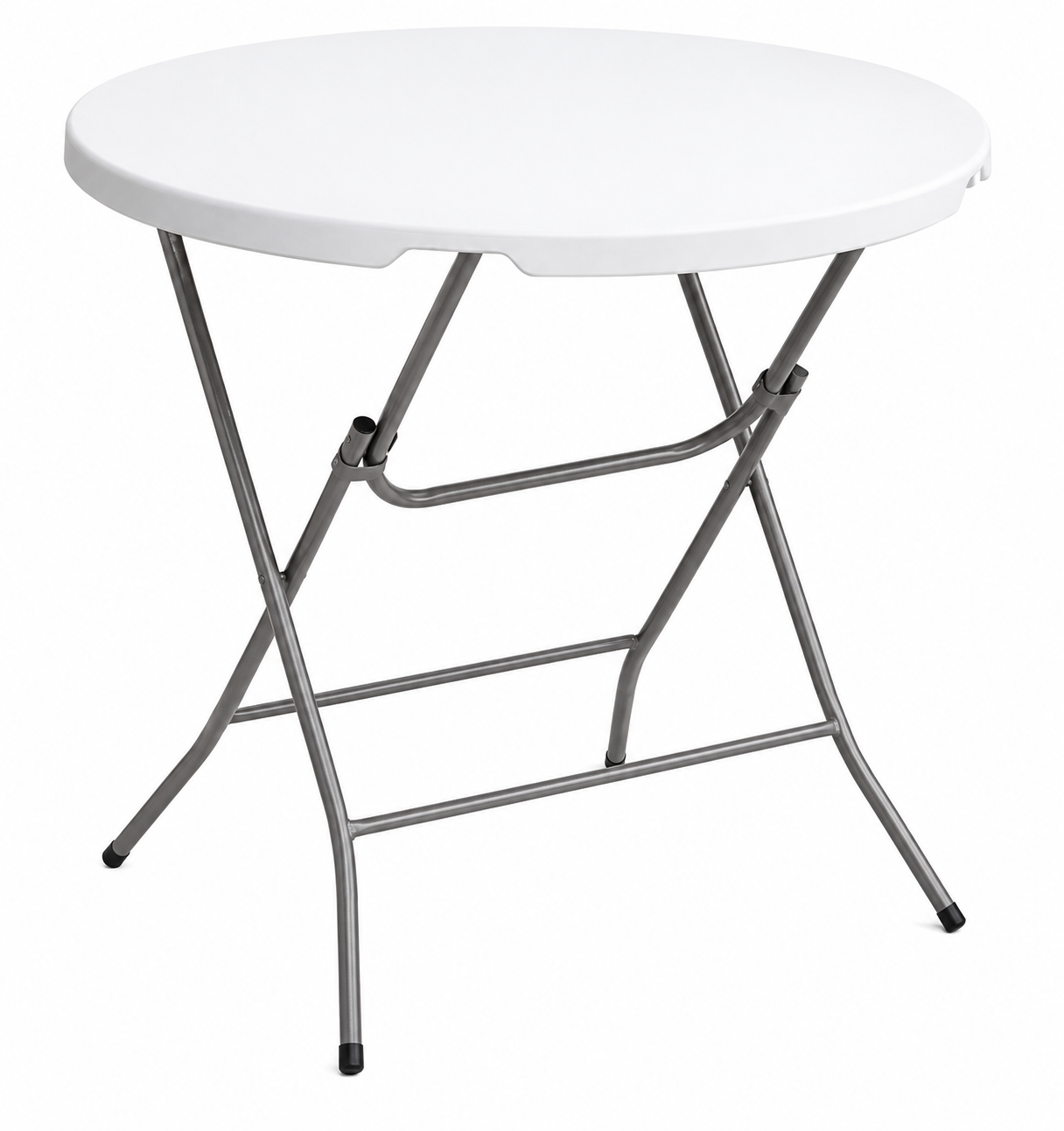 Mesa Redonda Plegable 80 x 74 cm Level