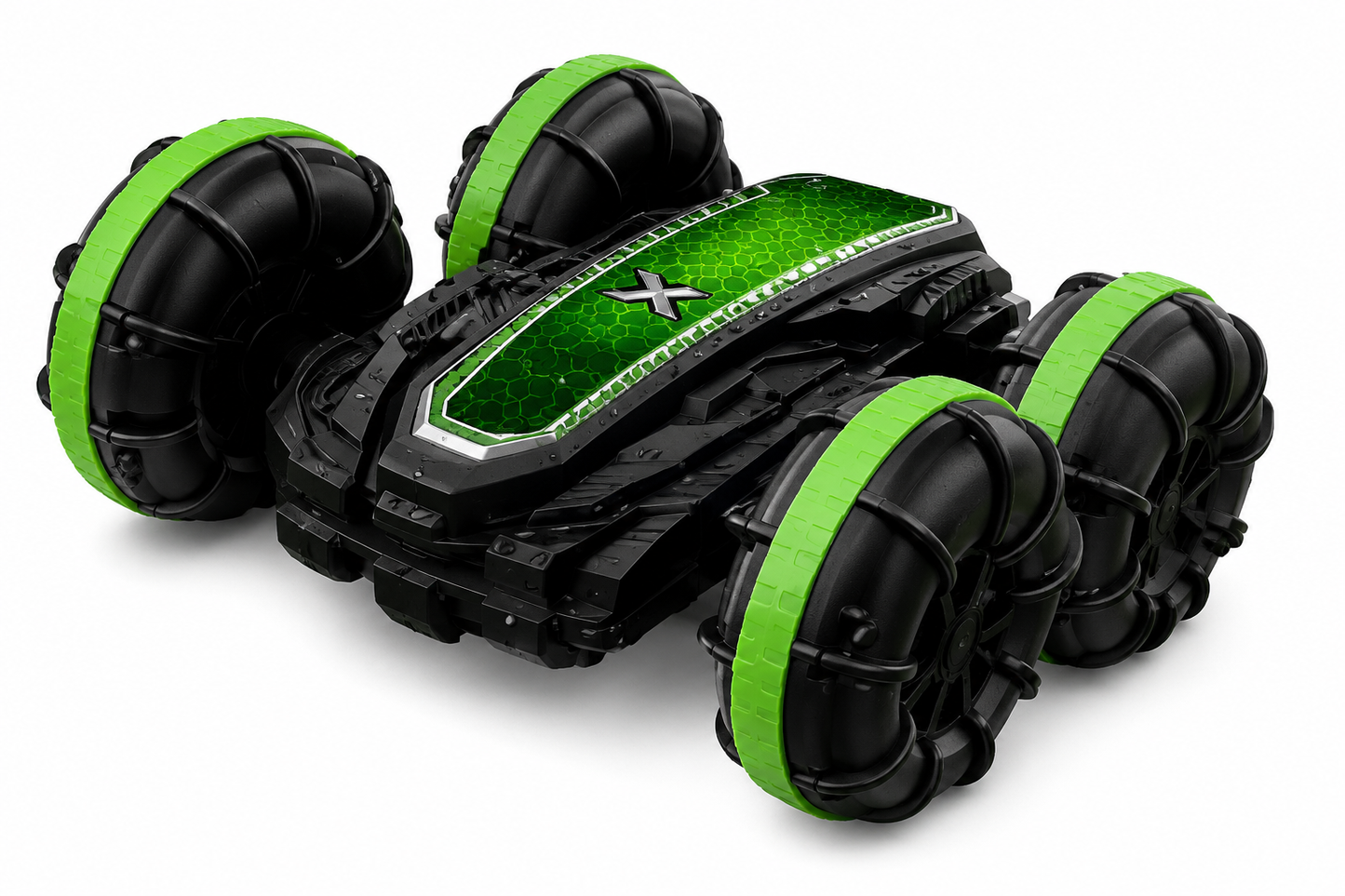 Auto a Control Remoto Todo Terreno 4x4 Verde