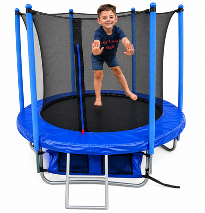 Cama Elástica 6FT con Red de Seguridad y Escalera
