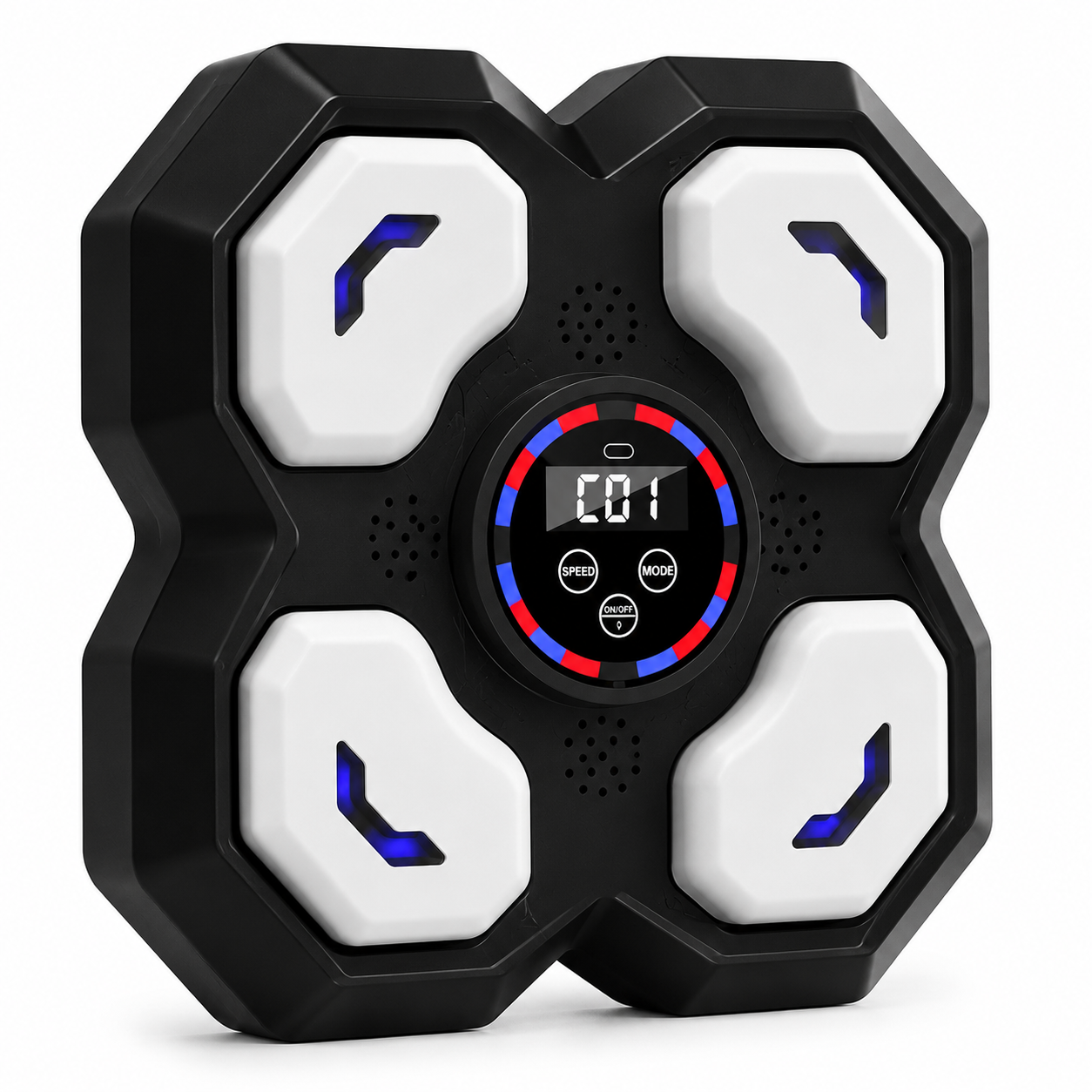 Máquina de Boxeo para Pared Infantil Blanco/Negro con LED