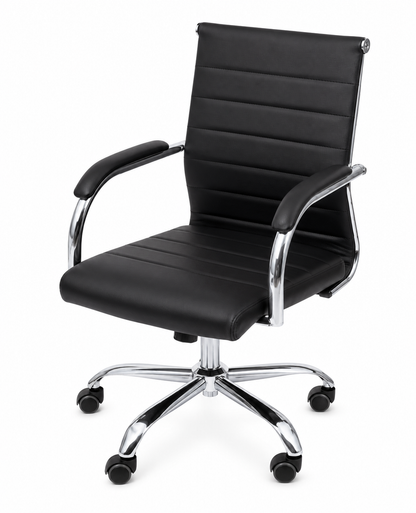 Silla de Oficina Florencia Level Negra con Sistema Relax