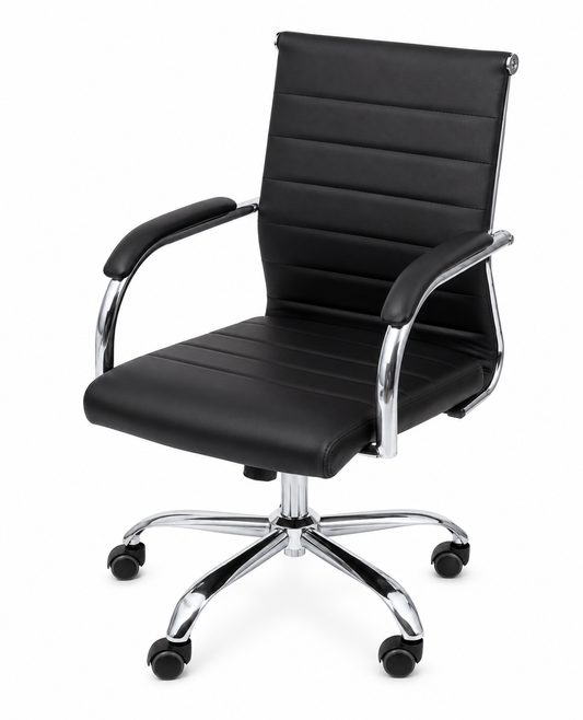 Silla de Oficina Florencia Level Negra con Sistema Relax