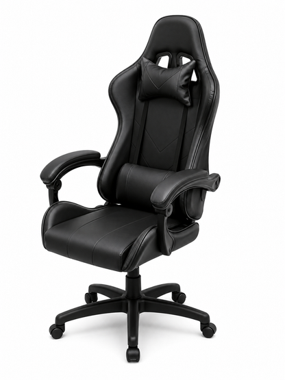 Silla Gamer Panther Level Negra con Sistema Relax