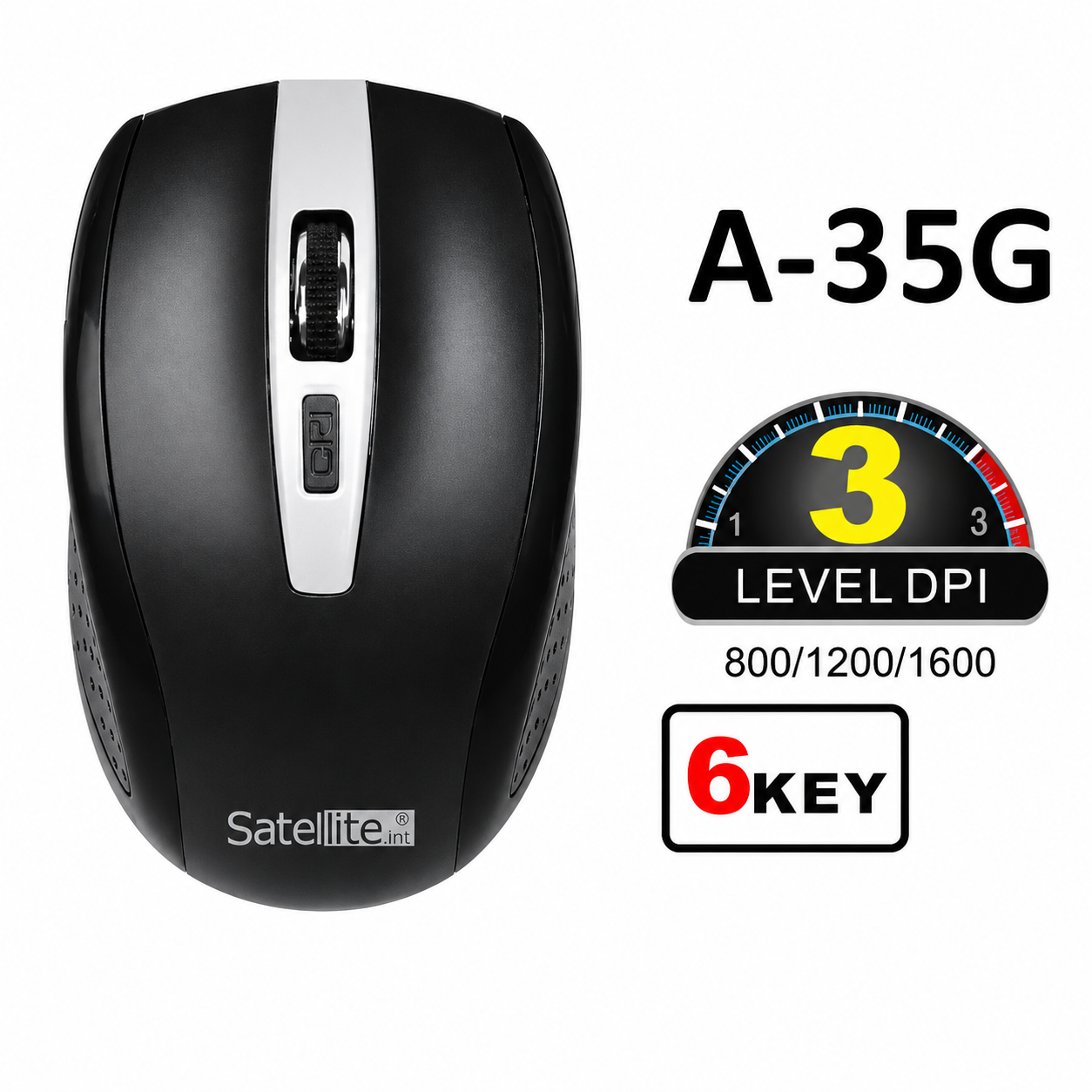 Mouse Inalámbrico A-35G
