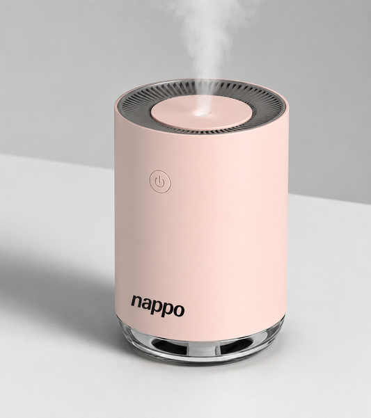 Humidificador Aromático Ultrasónico Nappo NEV-071 Rosado 220ml