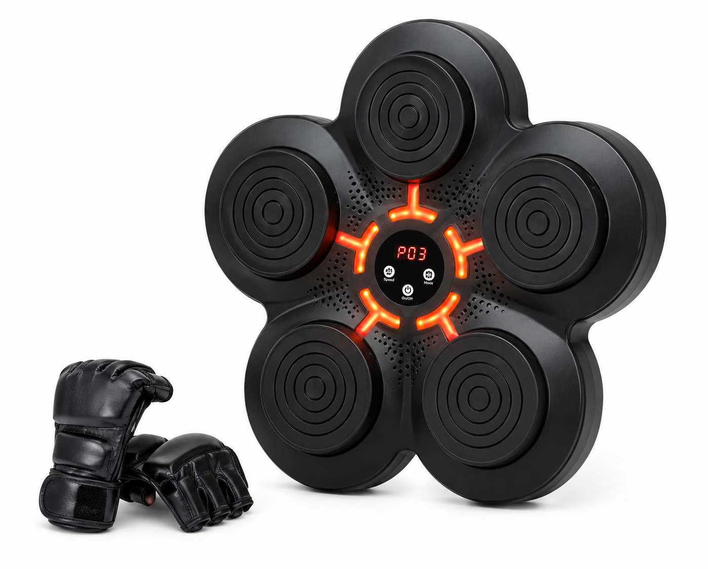 Máquina de Boxeo A-MLB11 Bluetooth con LED