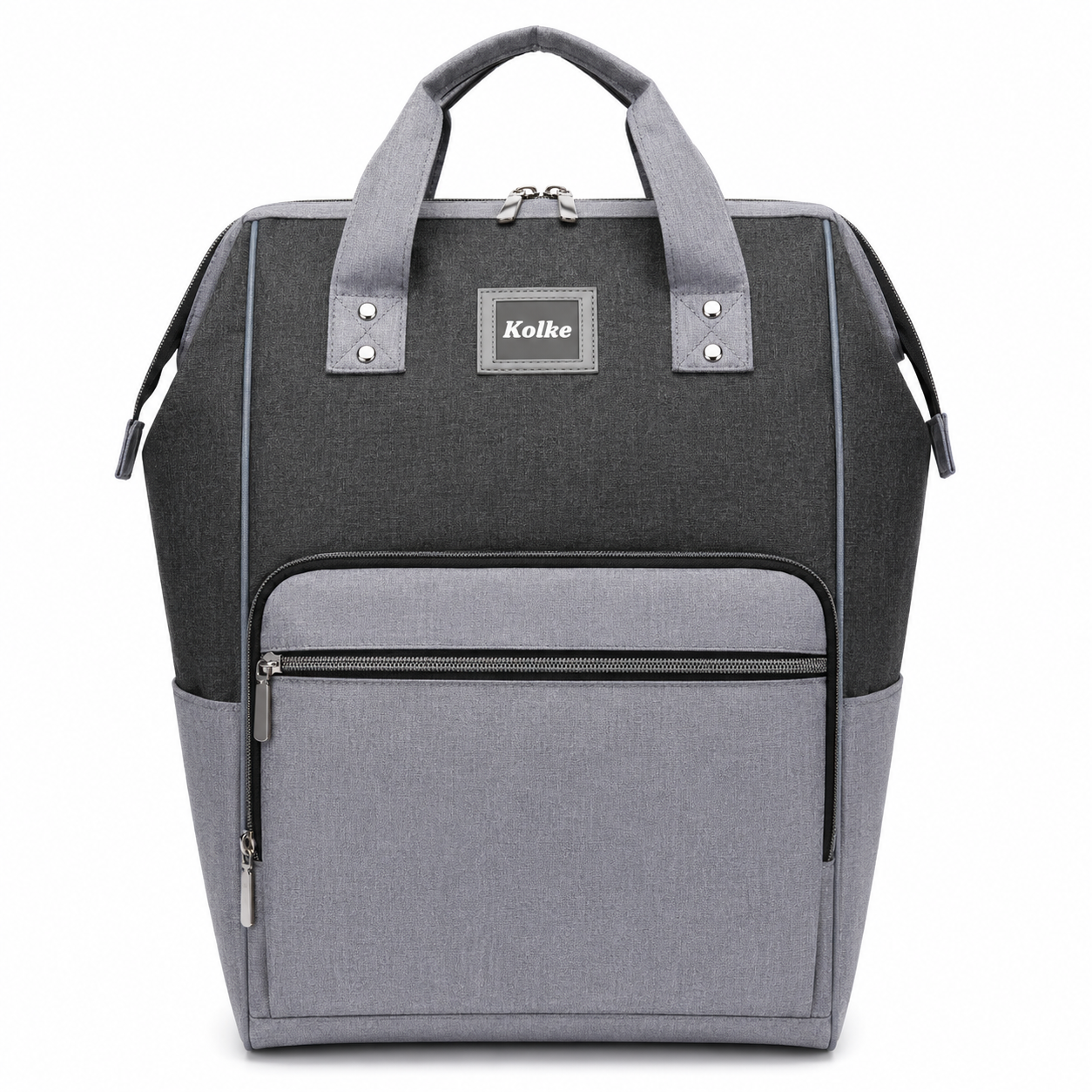 Mochila Voyage Waterproof KVM-533 Gris para Notebook 15.6" con Puerto USB