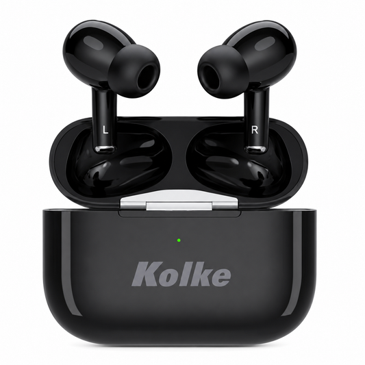 Auricular TWS Kolke KAB-657 Negro con Estuche Cargador Power Bank