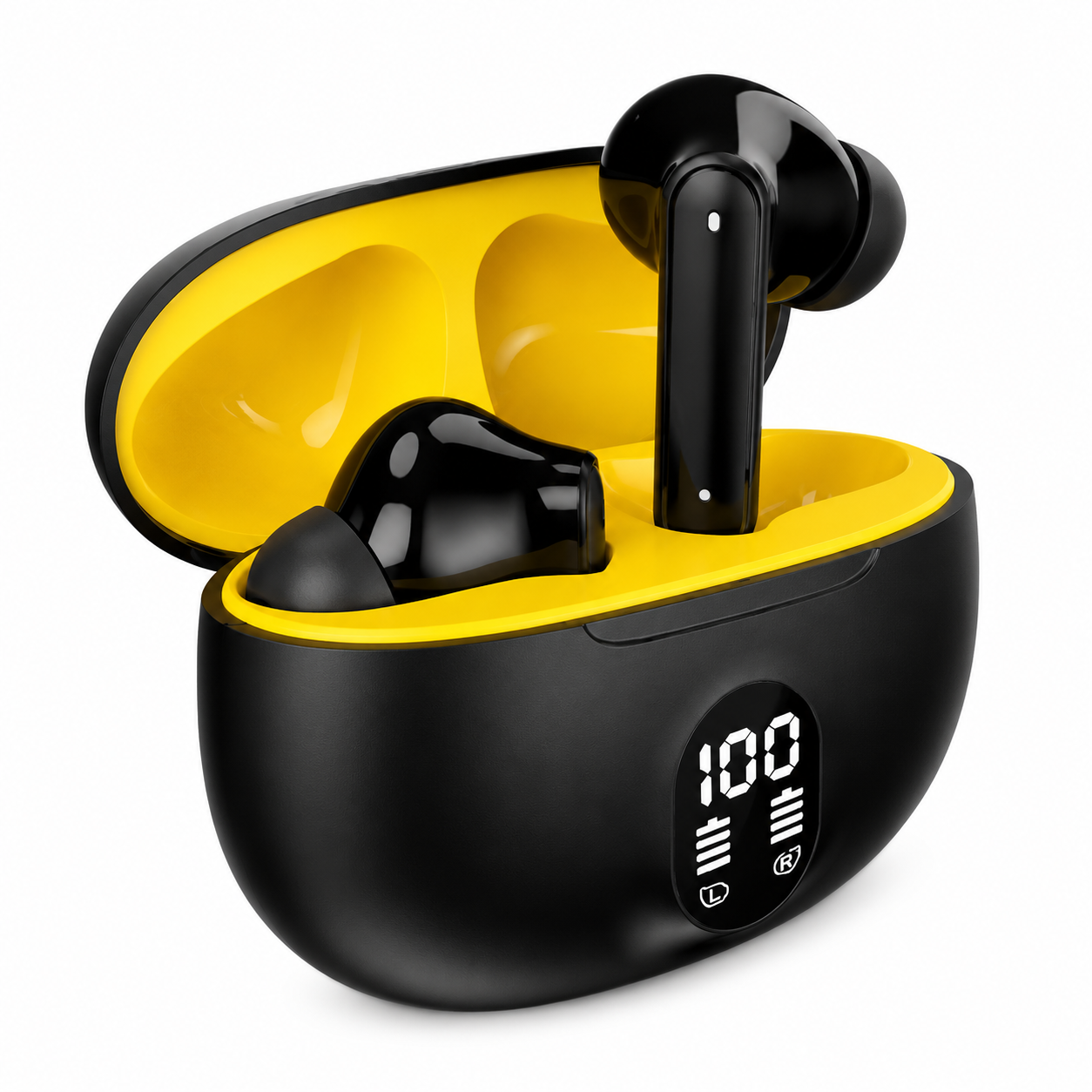 Auricular Inalámbrico TWS Kolke KAB-684 con ANC, ENC y Display LED