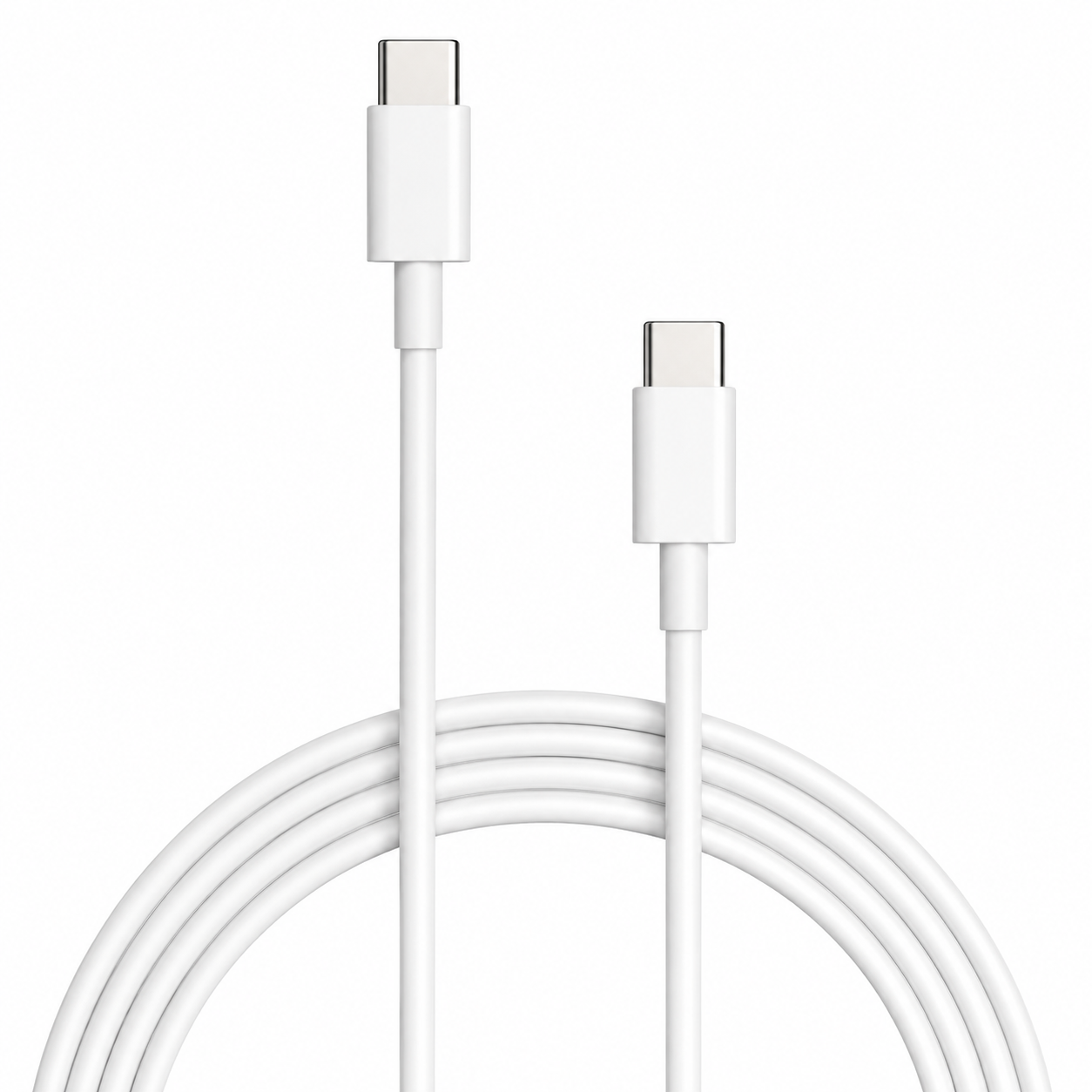 Cable Kolke USB-C a USB-C PD 20W KCC-8740 Blanco 1m