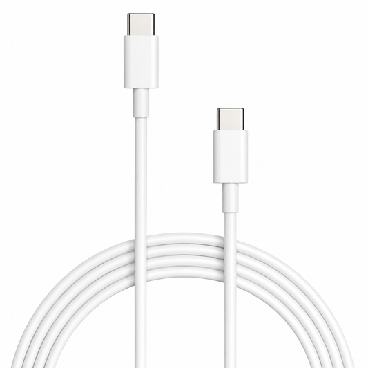 Cable Kolke USB-C a USB-C PD 20W KCC-8740 Blanco 1m