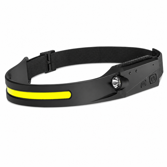 Linterna de Cabeza A-FL1102 LED Recargable Negra
