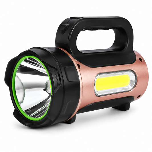 Linterna Recargable A-FL93 Rosa/Negro 2400mAh