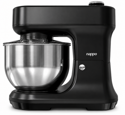 Batidora Planetaria Nappo 9 en 1 Ice Cream NEA-341 Negra 1200W