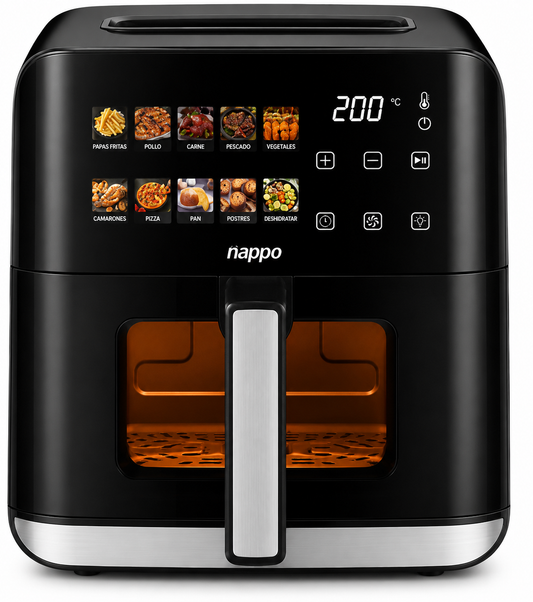 Freidora Sin Aceite Digital Nappo Healthy NEF-348 4L