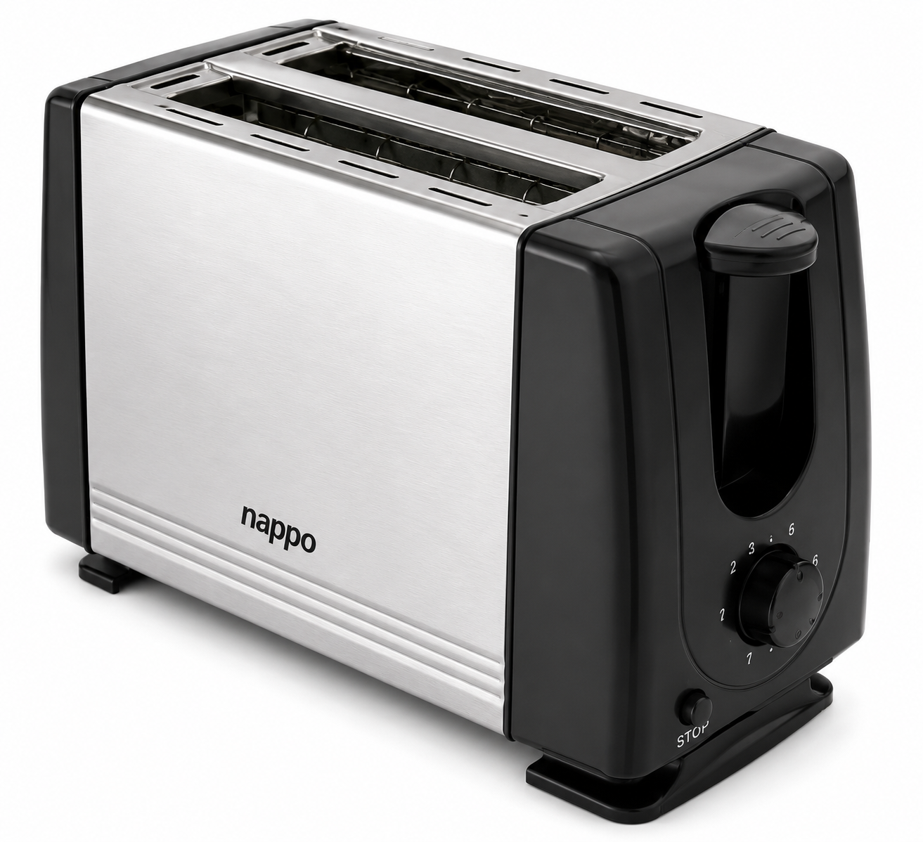 Tostadora Nappo de Acero Inoxidable NET-330 650W