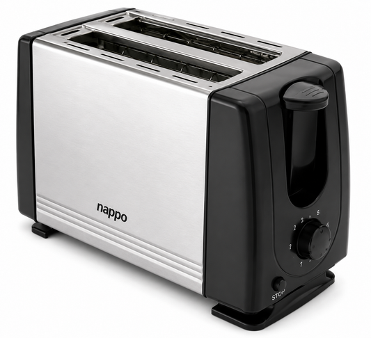Tostadora Nappo de Acero Inoxidable NET-330 650W