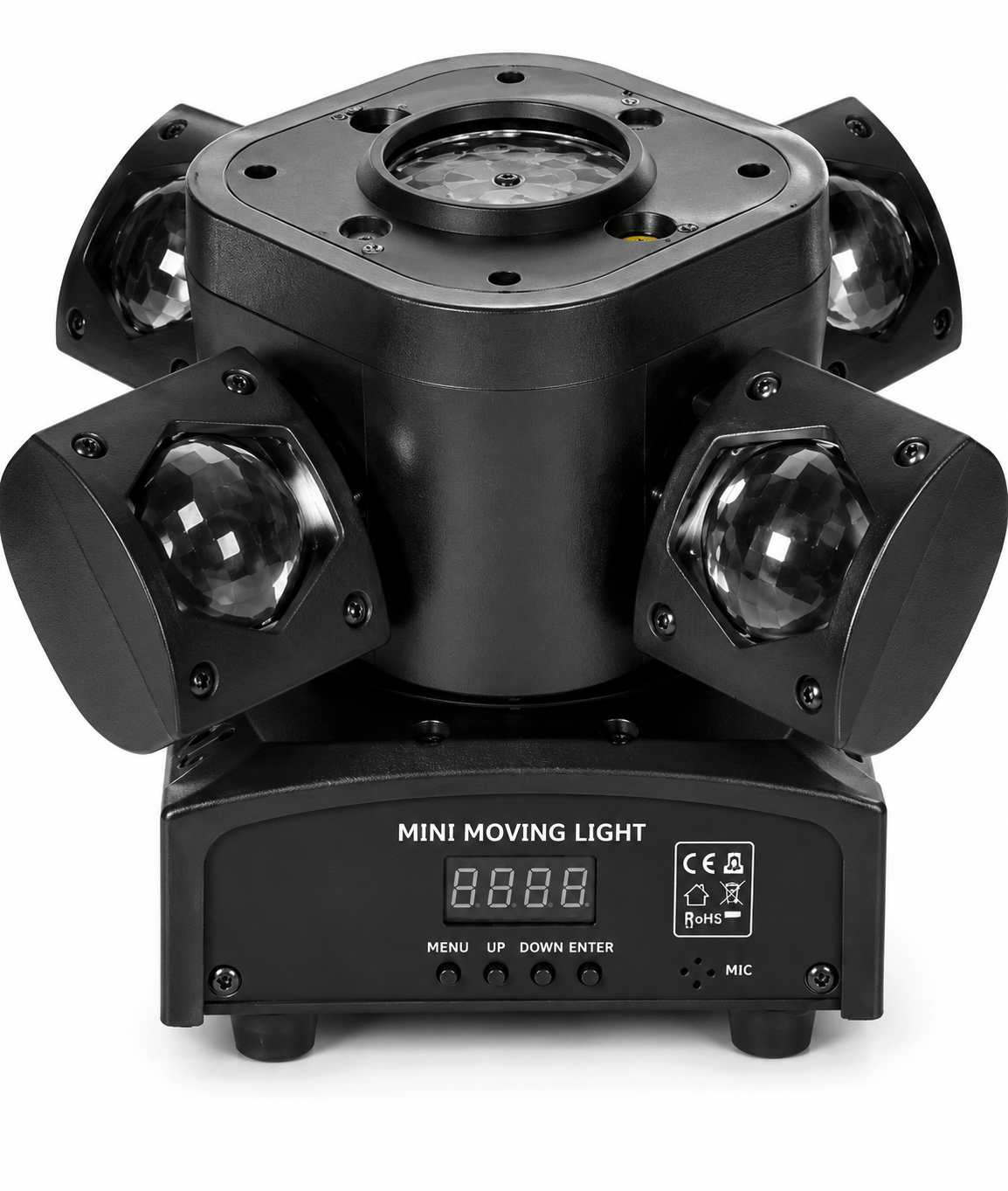 Proyector de Luz LED Para Fiesta A-MH072 Cabezal Móvil RGBW