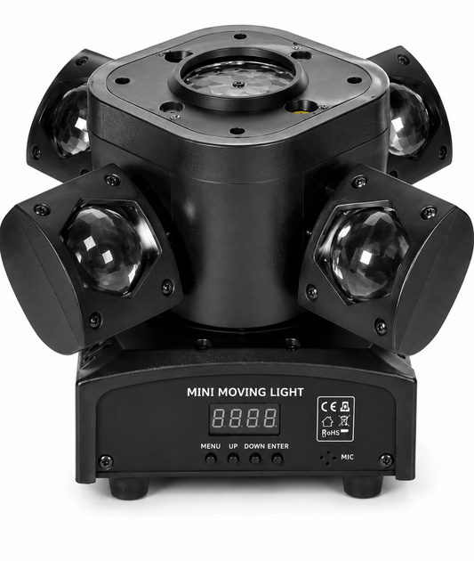 Proyector de Luz LED Para Fiesta A-MH072 Cabezal Móvil RGBW