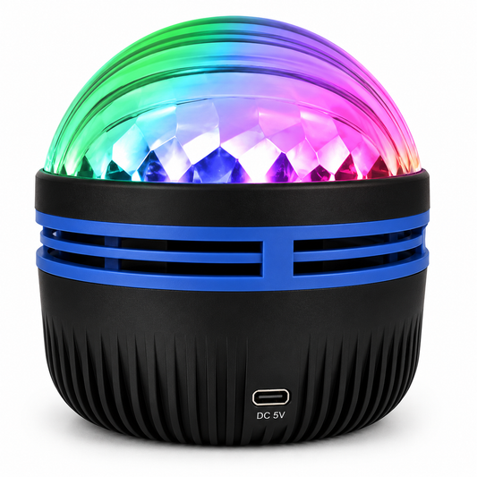 Proyector de Luz LED Giratorio A-MH077 RGB Para Fiestas