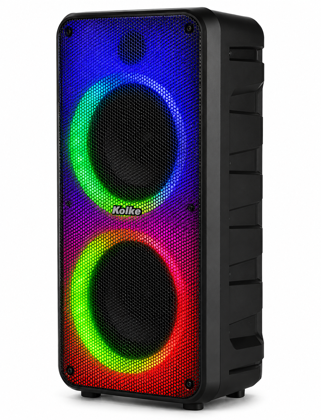 Parlante Kolke Bloom 2 KPB-527 Doble 8" 550W con Micrófono Inalámbrico