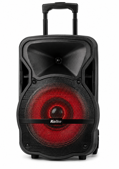 Parlante Kolke Fiesta KPB-370 12" 220W con Micrófono Inalámbrico