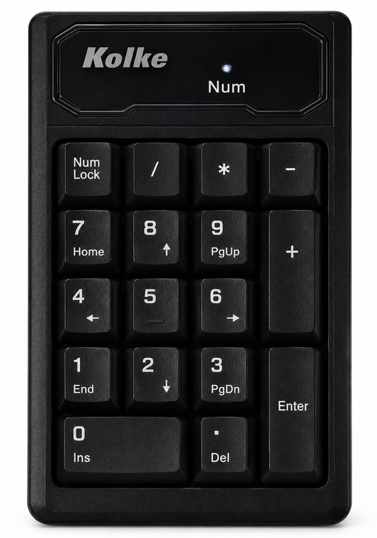 Teclado Numérico Inalámbrico Kolke KTN-544 19 Teclas 2.4GHz