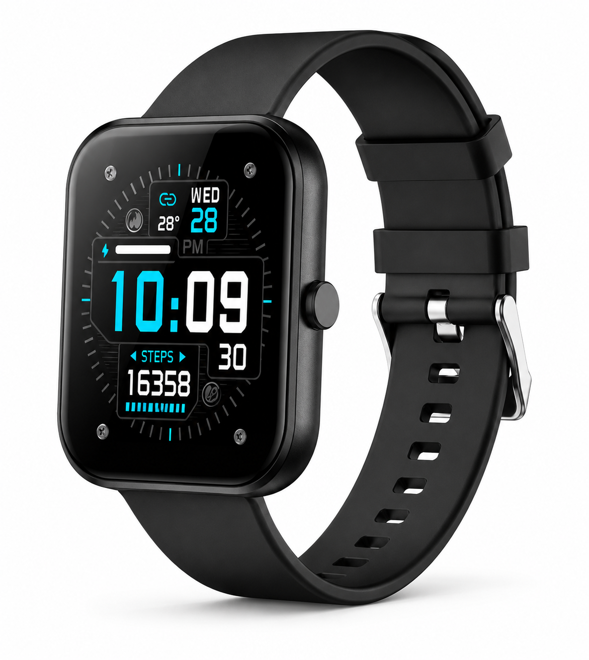 Smartwatch Kolke KVR-803 AMOLED 1.93" Negro con Llamadas Bluetooth