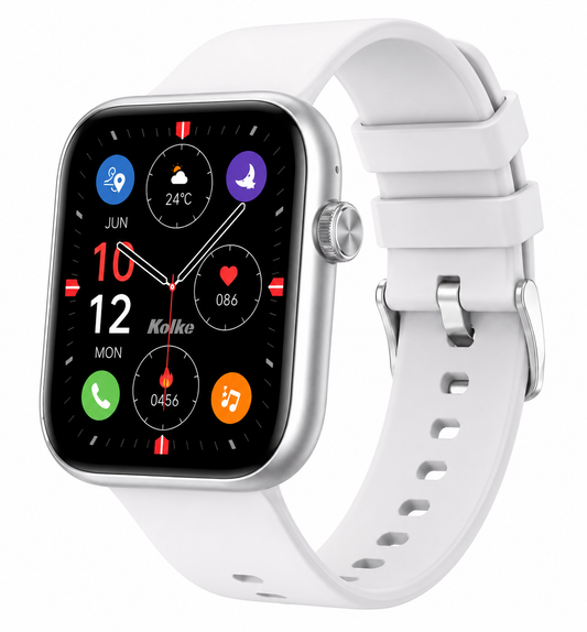 Smartwatch Kolke KVR-795 Plateado con Llamadas Bluetooth y 100+ Modos Deportivos