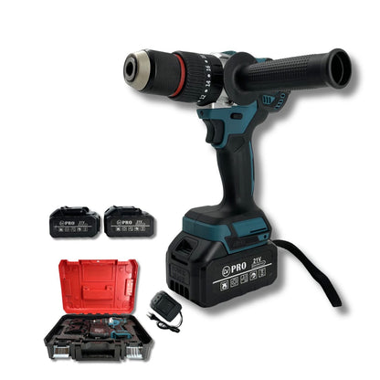 Taladro Percutor Inalámbrico 21V Brushless DV-6013A 13mm 120Nm