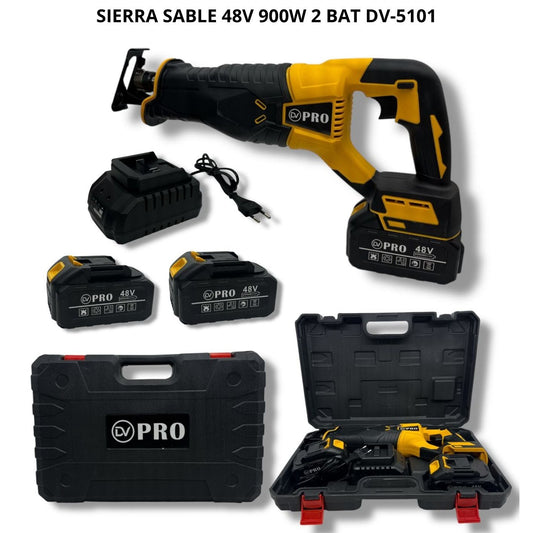 Sierra Sable Inalámbrica 48V DV-5101 900W con Baterías