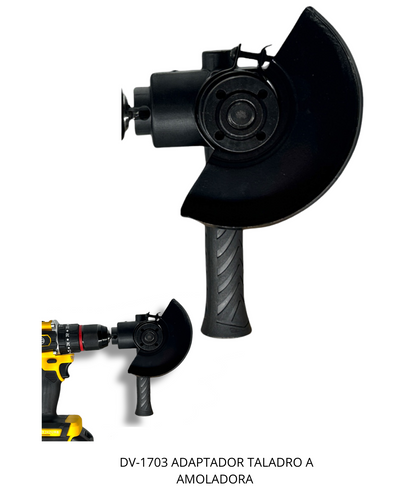 Adaptador de Taladro a Amoladora DV-1703 Multiuso Portátil