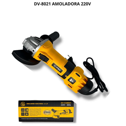 Amoladora Angular 115mm 1500W DV-8021 220V Profesional
