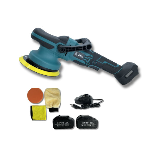 Politriz Inalámbrica 21V DV-1207 con Kit de Pulido y Lijado