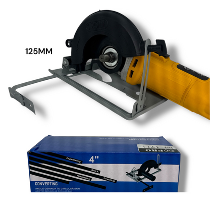 Adaptador Amoladora a Sierra Circular 125mm DV-1711 Corte Ajustable
