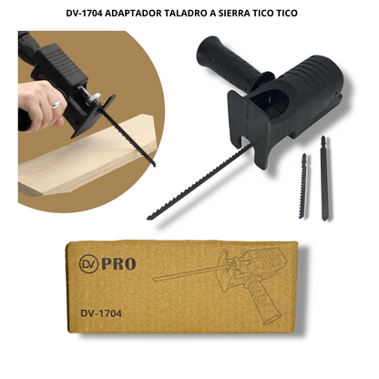 Adaptador de Taladro a Sierra Tico Tico DV-1704 Corte Multiuso