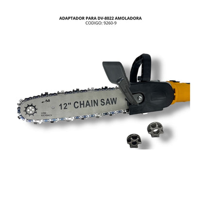 Adaptador Motosierra para Amoladora DV-PRO DV-1710 12 Pulgadas