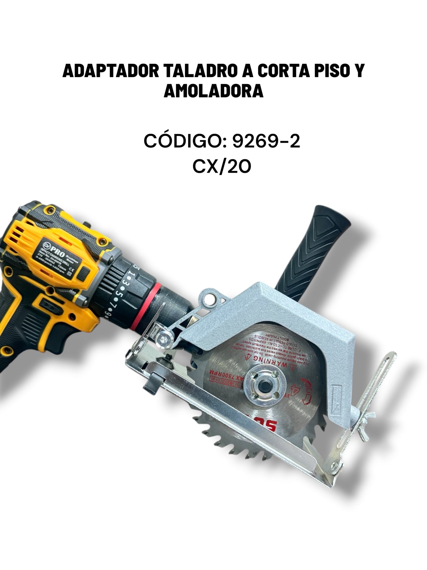 Kit Accesorios para Amoladora DV-PRO DV-1709 Repuesto Original