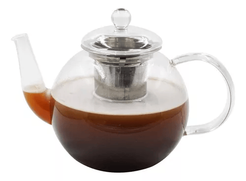 TETERA 1500ML VIDRIO BOROSIL INFUSOR  A.INOX
