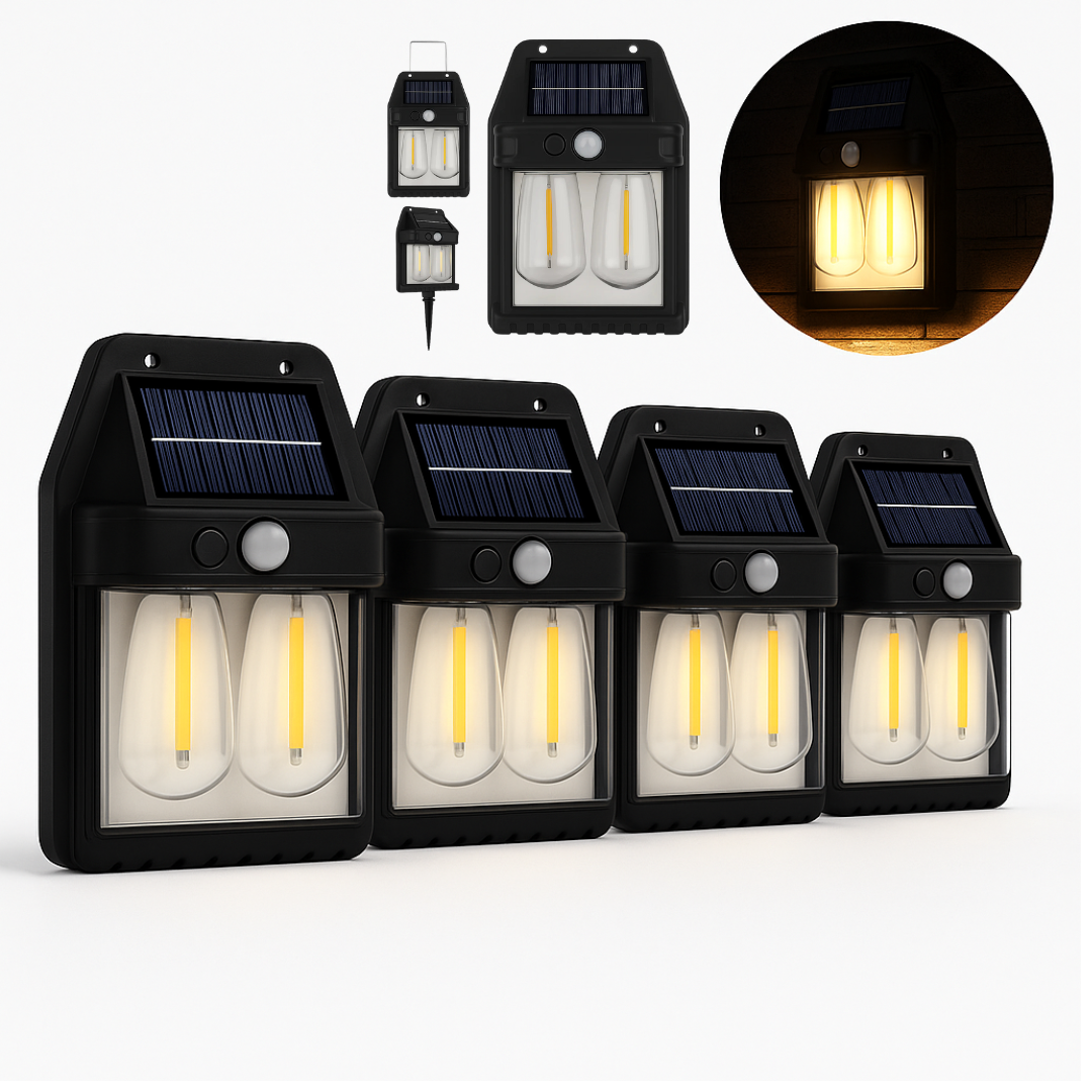 KIT X4 Lámpara Solar de Pared AFL8892