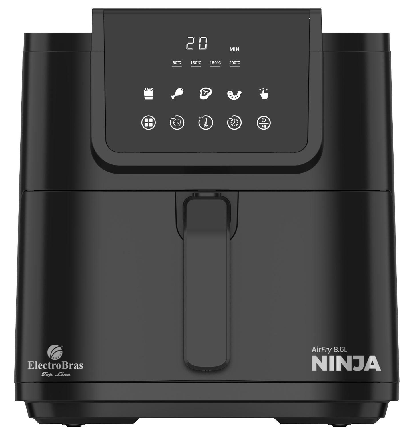 AIR FRYER DIGITAL COMPACT XL - 8.5L GRAFIT EBAF-86D