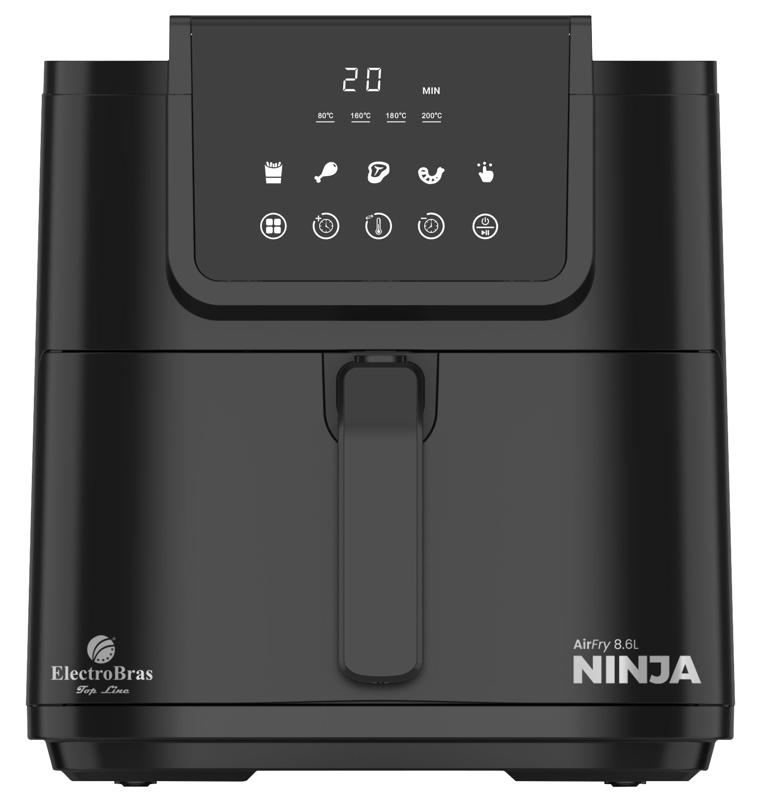AIR FRYER DIGITAL COMPACT XL - 8.5L GRAFIT EBAF-86D