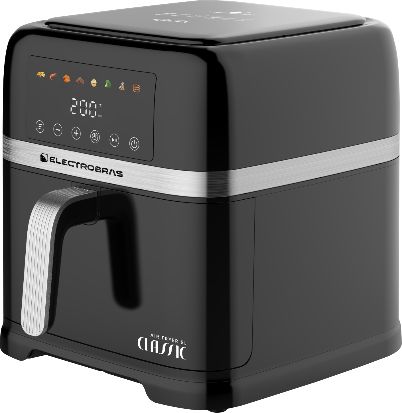AIR FRYER DIGITAL CLASSIC - 9L DOBLE RESISTENCIAS DE CALOR PARTE SUPERIOR Y INFERIOR EBAF-89D