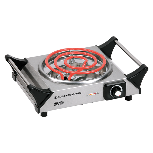 PLACA ELECTRICA ESPIRAL PRATIC COOK INOX EBCE-01
