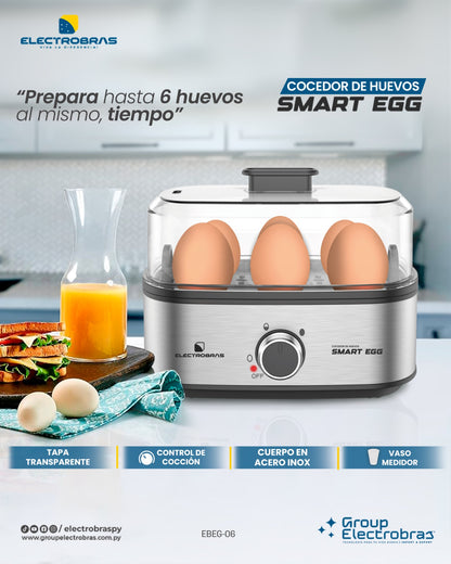 COCEDOR DE HUEVOS - SMART EGG EBEG-06