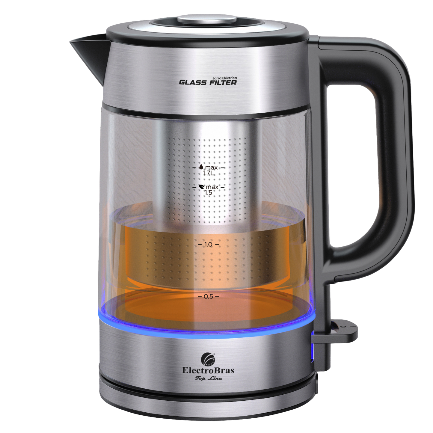 JARRA ELECTRICA 1.5L - GLASS FILTER EBJE-06