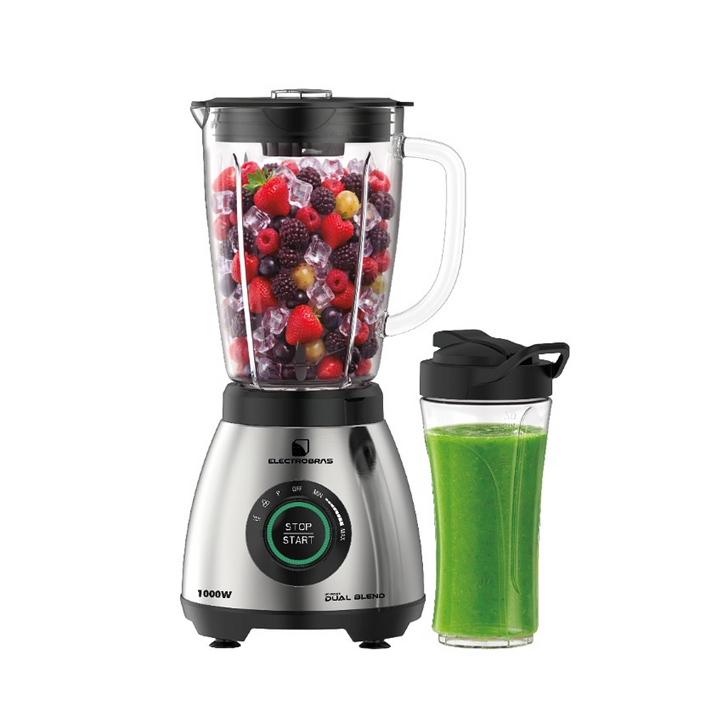 Licuadora Dual Blend - 2EN1 - Licuadora - Personal Blender Jarra de Vi