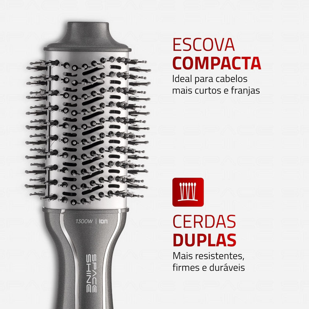 CEPILLO SECADOR - SLIM 60MM SPACE SHINE GRAFIT ES-20