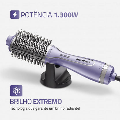 CEPILLO SECADOR - SLIM 60MM SPACE SHINE LILAS ES-21