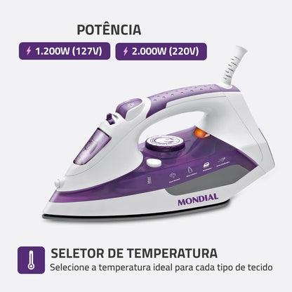 PLANCHA A VAPOR CERAMIC EXPRESS F-40